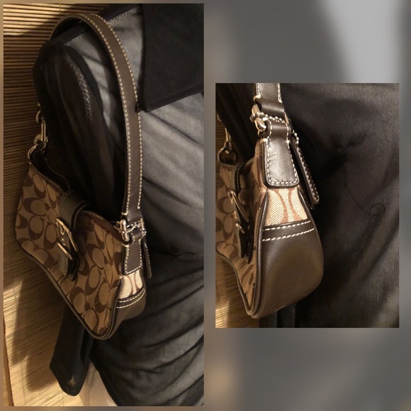 Authentic Coach no. G3U-6362 small shoulder bag - Picture 2 of 6